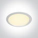 LED Downlight White Circular Warm White LED built in 2250lm 30W Die Cast One Light SKU:10130U/W/W - Toplightco