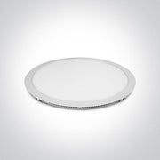 LED Downlight White Circular Warm White LED built in 2520lm 40W Die Cast One Light SKU:10140F/W/W - Toplightco