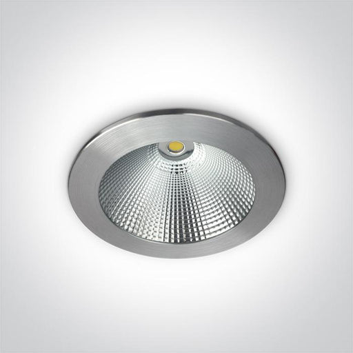LED Downlight Circular Warm White LED built in 3290lm 42W Aluminium One Light SKU:10142/W - Toplightco