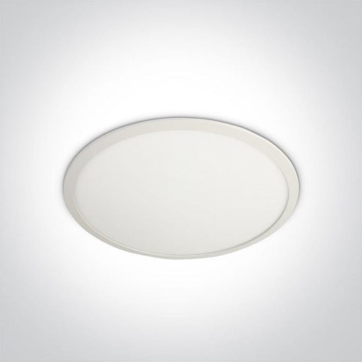 White Led 48w Dl 60cm Recessed Panel Ip20 Dimmable 230v - Toplightco