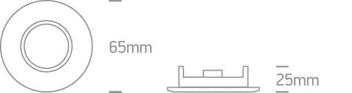 LED Spotlight Brushed Chrome Circular Die Cast One Light SKU:11103A/MC - Toplightco