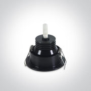 LED Spotlight Black Circular Warm White LED 270lm@700mA Aluminium One Light SKU:11103B/B/W - Toplightco