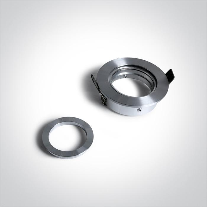 LED Spotlight Aluminium Circular Replaceable lamp 50W Aluminium One Light SKU:11105A1/AL - Toplightco