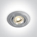 LED Spotlight Aluminium Circular Replaceable lamp 50W Aluminium One Light SKU:11105ABG/AL - Toplightco