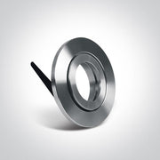 LED Spotlight Aluminium Circular Natural Aluminium One Light SKU:11105AC/AL - Toplightco