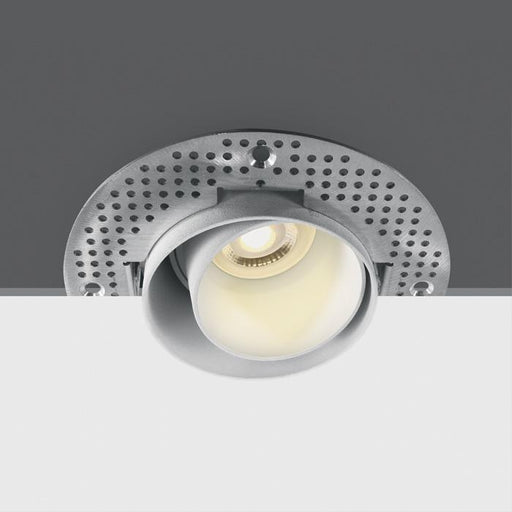 LED Spotlight White Circular Replaceable lamp 50W Aluminium One Light SKU:11105DTR/W - Toplightco