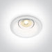 LED Spotlight White Circular Replaceable lamp 50W Aluminium One Light SKU:11105DT/W - Toplightco