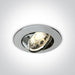 LED Spotlight Chrome Circular Replaceable lamp 50W Die Cast One Light SKU:11105GU/C - Toplightco