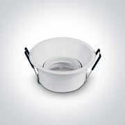 LED Spotlight White Circular Replaceable lamp 50W Die Cast One Light SKU:11105TG/W - Toplightco