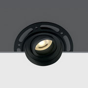 LED Spotlight Black Circular Replaceable lamp 50W Die Cast One Light SKU:11105TR/B - Toplightco