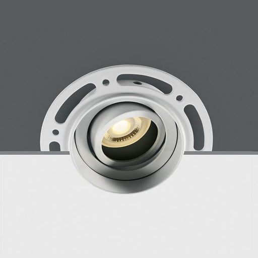 LED Spotlight White Circular Replaceable lamp 50W Die Cast One Light SKU:11105TR/W - Toplightco