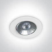 LED Spotlight Circular Warm White LED built in 345lm 6W Plastic One Light SKU:11106K/W - Toplightco