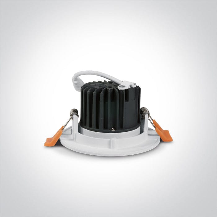 White Led 7w Cool White 60deg 230v Adjustable - Toplightco