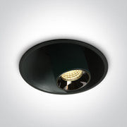 Black 7W Adjustable Low Glare recessed spotlight, IP20.

Complete with 160mA driver.

 One Light SKU:11107T/B/W