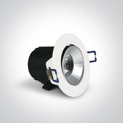 LED Spotlight Circular Warm White LED Dimmable LED built in 620lm 9,2W Aluminium One Light SKU:11109KD/W/W - Toplightco