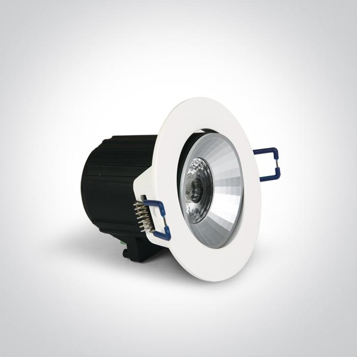 LED Spotlight Circular Warm White LED Dimmable LED built in 620lm 9,2W Aluminium One Light SKU:11109KD/W/W - Toplightco