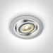 Downlight Aluminium Circular Natural Aluminium One Light SKU:11110AB/AL - Toplightco