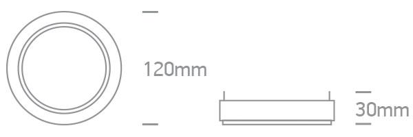 Downlight Black Circular Replaceable lamp 75W Die Cast One Light SKU:11110TR/B - Toplightco