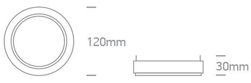 Downlight Black Circular Replaceable lamp 75W Die Cast One Light SKU:11110TR/B - Toplightco