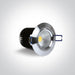 LED Spotlight Aluminium Circular Warm White LED 1100lm Natural Aluminium One Light SKU:11112/AL/W - Toplightco