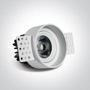 White Led 12w Warm White 700ma 38deg Trimless Dark Light Adjustable Spotlight SKU:11112T/W/W - Toplightco