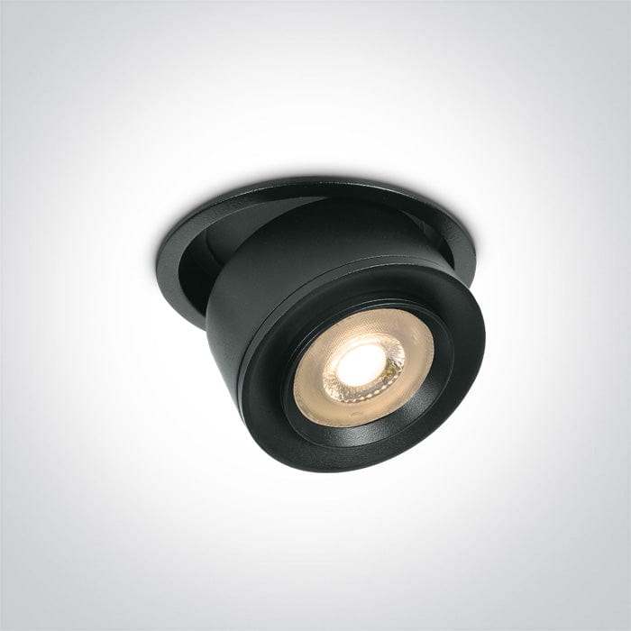 Black 15W LED zoomable 15°-45° adjustable downlight with removable honeycomb. 



Supplied with 350mA driver. 



 One Light SKU:11115G/B/W
