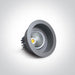 LED Downlight Grey Circular Warm White LED built in 1120lm 18W Aluminium One Light SKU:11118TR/G/W - Toplightco