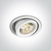 LED Downlight White Circular Warm White LED 2210lm Die Cast One Light SKU:11126F/W/W - Toplightco