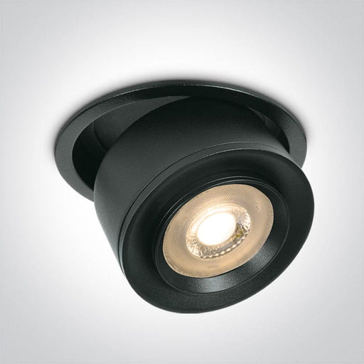Black 28W LED zoomable 15°-45° adjustable downlight with removable honeycomb. 



Supplied with 750mA driver. 



 One Light SKU:11128G/B/W