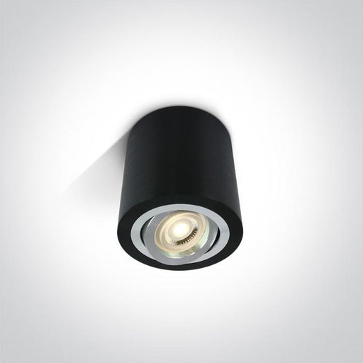 Wall & Ceiling Light Black Circular Dimmable Replaceable lamp 10W Aluminium One Light SKU:12105AB/B - Toplightco