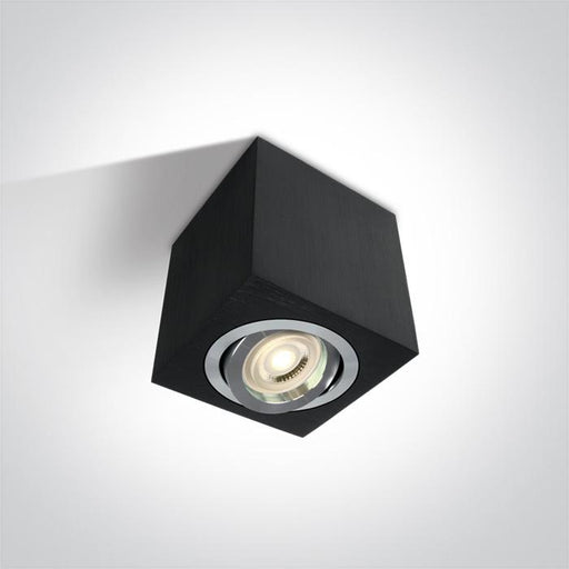 Wall & Ceiling Light Black Circular Dimmable Replaceable lamp 10W Aluminium One Light SKU:12105AC/B - Toplightco