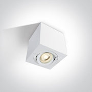Wall & Ceiling Light White Circular Dimmable Replaceable lamp 10W Aluminium One Light SKU:12105AC/W - Toplightco