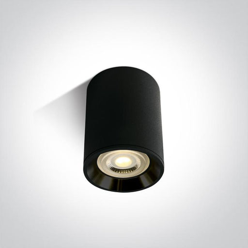 Wall & Ceiling Light Black Circular Replaceable lamp 10W Aluminium One Light SKU:12105AL/B/B - Toplightco