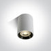Wall & Ceiling Light White-Black Circular Replaceable lamp 10W Aluminium One Light SKU:12105AL/W/B - Toplightco