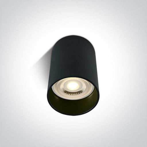 Wall & Ceiling Light Black Circular Replaceable lamp 20W Aluminium One Light SKU:12105E/B - Toplightco