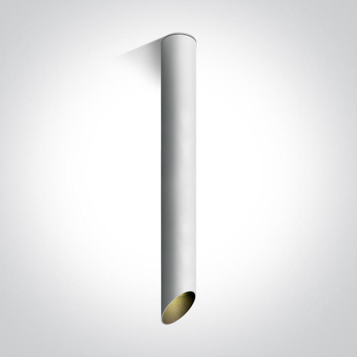 Wall & Ceiling Light White-Black Circular Replaceable lamp 10W Aluminium One Light SKU:12105E3/W/B - Toplightco