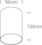 Wall & Ceiling Light White Circular Replaceable lamp 20W Aluminium One Light SKU:12105E/W - Toplightco