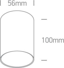 Wall & Ceiling Light White Circular Replaceable lamp 20W Aluminium One Light SKU:12105E/W - Toplightco