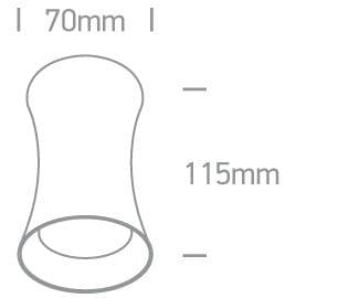 Brushed Brass Gu10 Ceiling Light 100-240v Dark Light - Toplightco