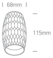 Wall & Ceiling Light Brass Circular Replaceable lamp 10W Aluminium One Light SKU:12105H/BS - Toplightco