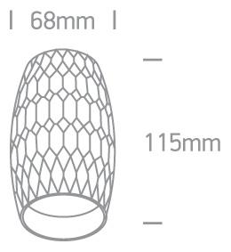 Wall & Ceiling Light Brass Circular Replaceable lamp 10W Aluminium One Light SKU:12105H/BS - Toplightco