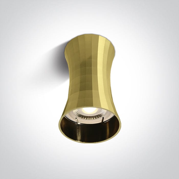 Brushed Brass Gu10 10w 100-240v Dark Light One Light SKU:12105K/BBS - Toplightco