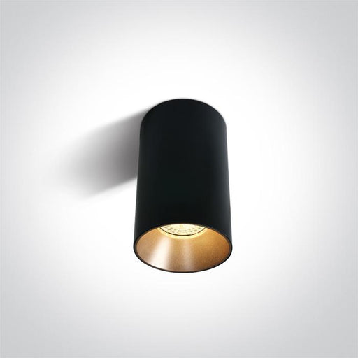 Wall & Ceiling Light Black Circular Replaceable lamp 10W Aluminium One Light SKU:12105M/B - Toplightco