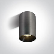Wall & Ceiling Light Metal Grey Circular Replaceable lamp 10W Aluminium One Light SKU:12105M/MG - Toplightco