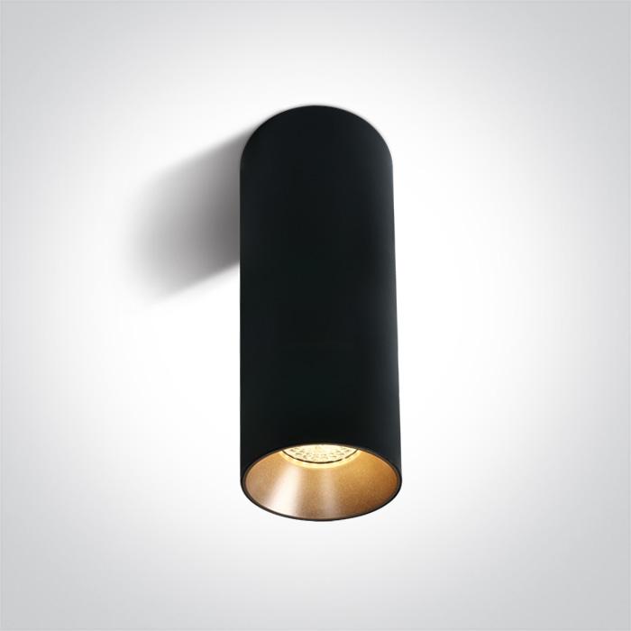 Wall & Ceiling Light Black Circular Replaceable lamp 10W Aluminium One Light SKU:12105MA/B - Toplightco
