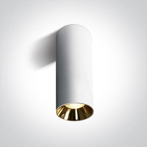 Wall & Ceiling Light White Circular Replaceable lamp 10W Aluminium One Light SKU:12105MA/W - Toplightco