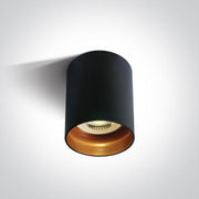 Wall & Ceiling Light Black Circular Replaceable lamp 10W Aluminium One Light SKU:12105N/B - Toplightco