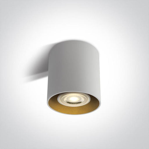 Wall & Ceiling Light White Circular Replaceable lamp 10W Aluminium One Light SKU:12105T/W - Toplightco