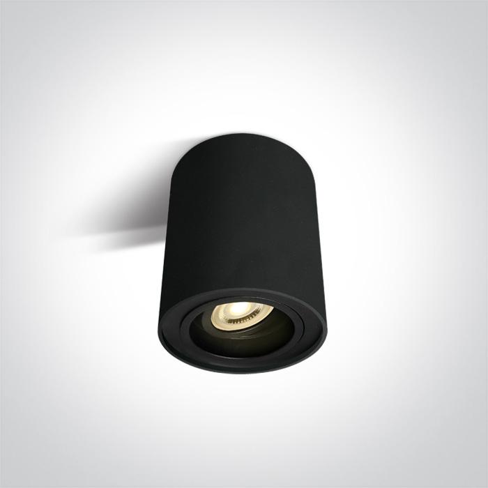 Wall & Ceiling Light Black Circular Replaceable lamp 10W Aluminium One Light SKU:12105Y/B - Toplightco