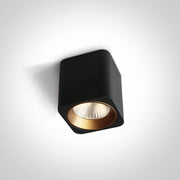 Wall & Ceiling Light Black Rectangular Warm White LED built in 500lm 7W Aluminium One Light SKU:12107KA/B/W - Toplightco